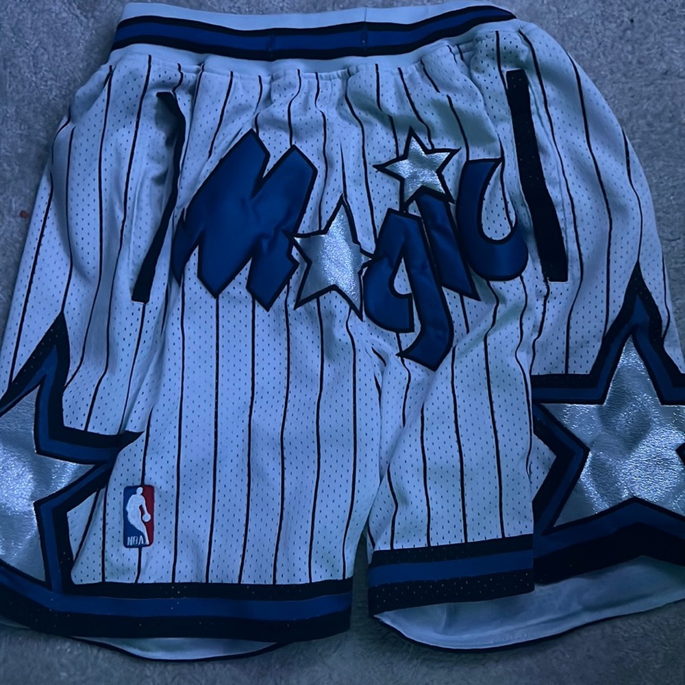 VINTAGE 1992-93 JUST-DON NBA Orlando Magics shorts small